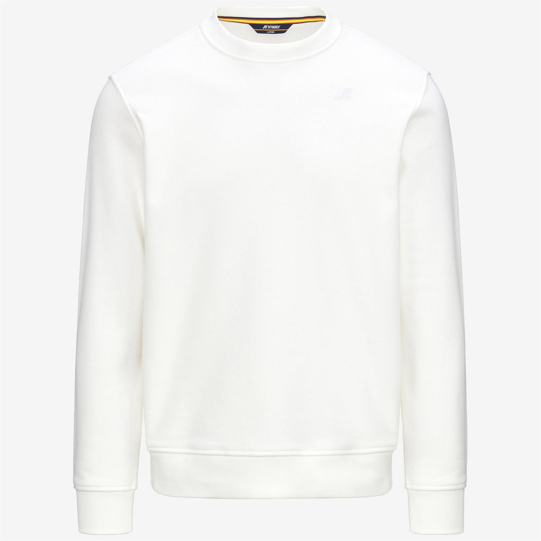 Fleece Man BAPTISTE HEAVY FLEECE Jumper WHITE GARDENIA Photo (jpg Rgb)			