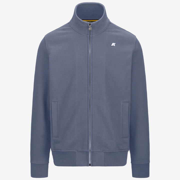 Fleece Man FINN HEAVY FLEECE Jacket GREY BLUE AVIO Photo (jpg Rgb)			