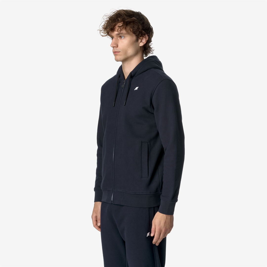 Fleece Man ANTHONY HEAVY FLEECE Jacket BLUE DEPTH Detail (jpg Rgb)			