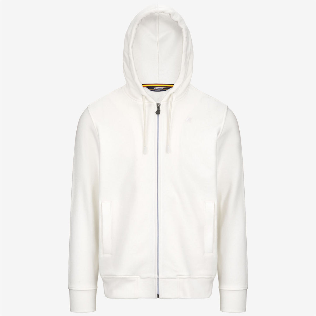 Fleece Man ANTHONY HEAVY FLEECE Jacket WHITE GARDENIA Photo (jpg Rgb)			