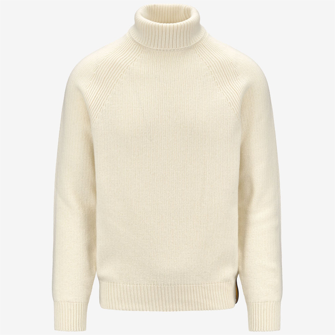 KNITWEAR Man VIRGIL MERINO Pull Over WHITE TOFU Photo (jpg Rgb)			