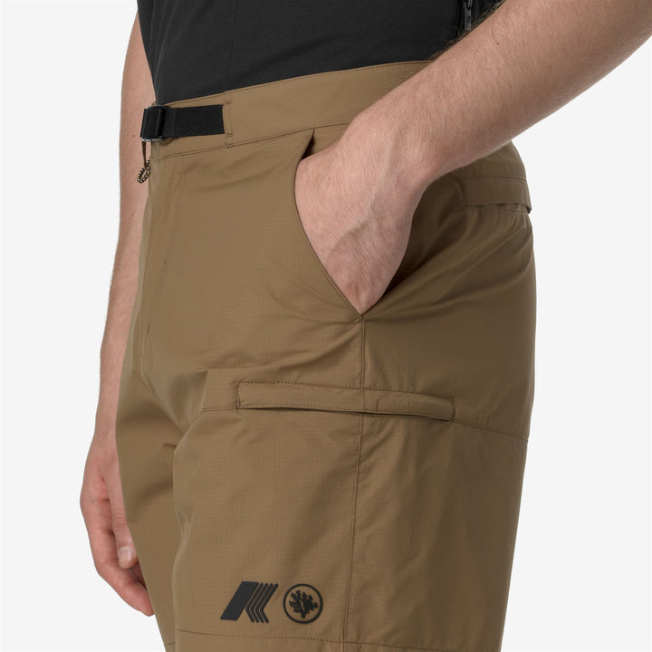 Shorts Man TAPRINNE CORAL GARDENERS Cargo BROWN CORDA Detail Double				