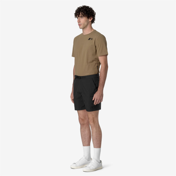 Shorts Man TAPRINNE CORAL GARDENERS Cargo BLACK PURE Detail (jpg Rgb)			