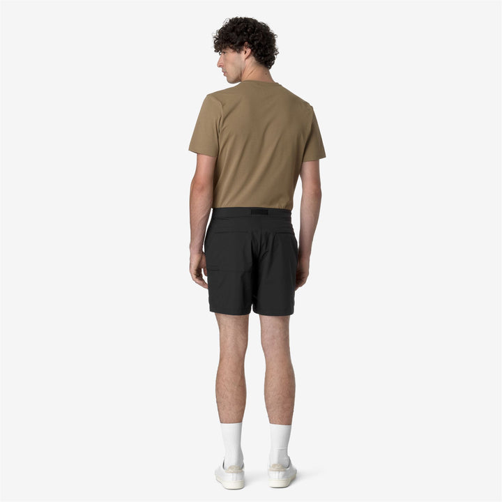 Shorts Man TAPRINNE CORAL GARDENERS Cargo BLACK PURE Dressed Front Double		