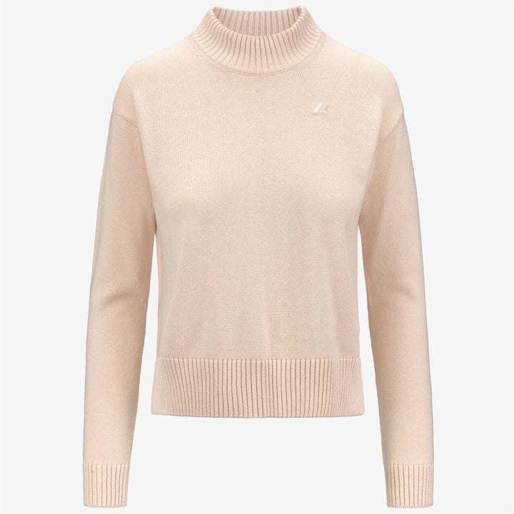 KNITWEAR Woman AGATA COTTON CASHMERE Pull Over PINK DIRTY Photo (jpg Rgb)			