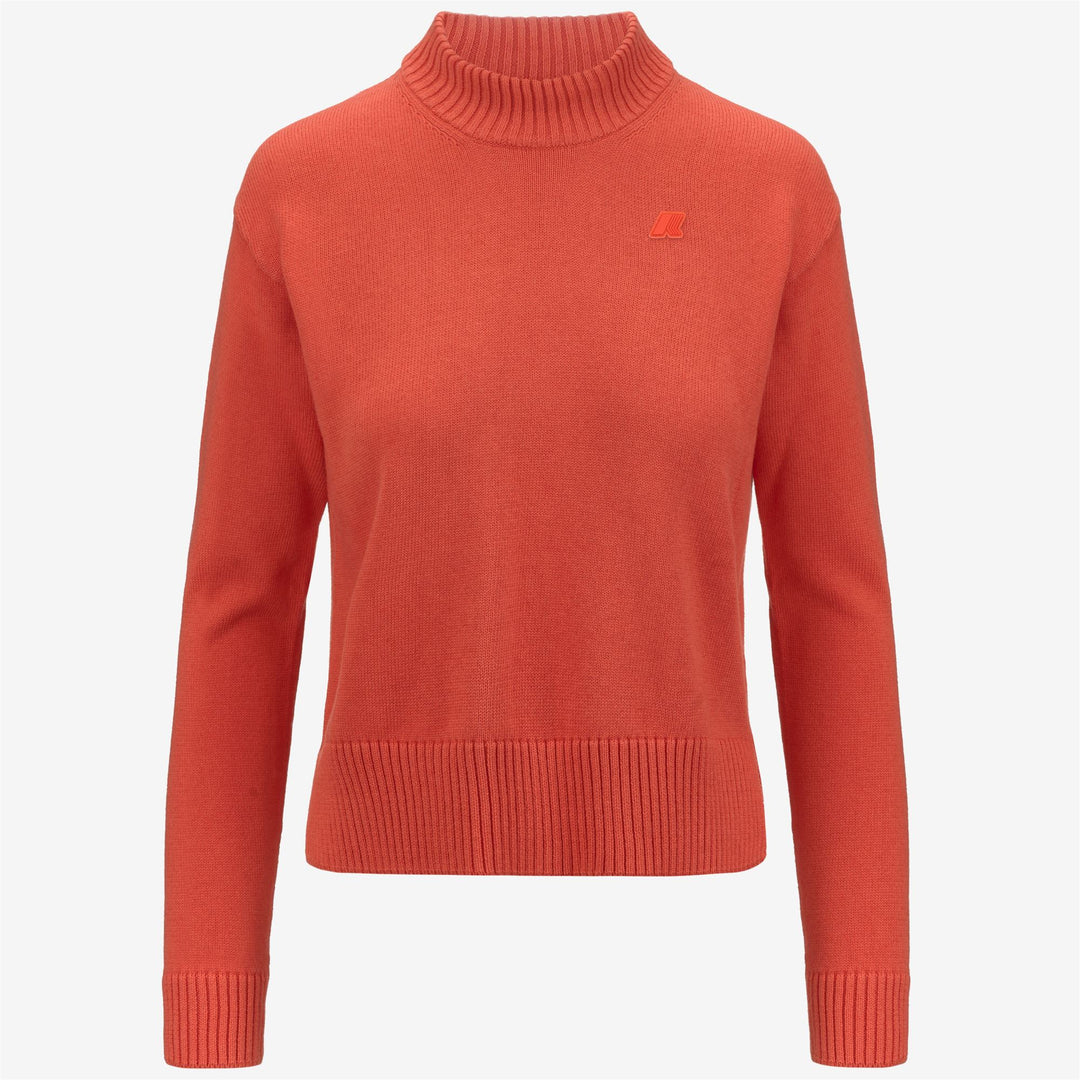 KNITWEAR Woman AGATA COTTON CASHMERE Pull Over RED PAPAVERO Photo (jpg Rgb)			