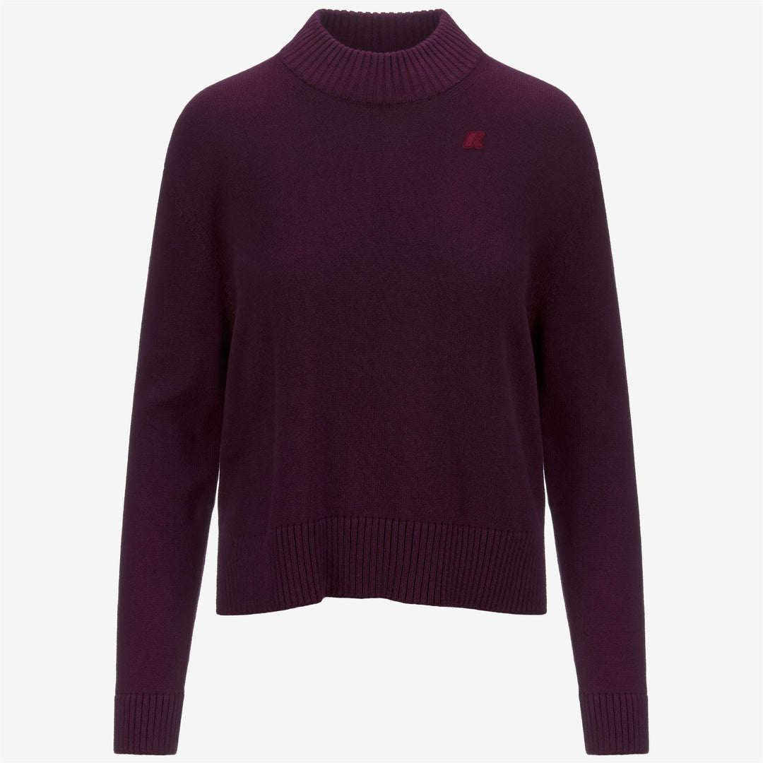 KNITWEAR Woman AGATA COTTON CASHMERE Pull Over RED PORT ROYALE Photo (jpg Rgb)			