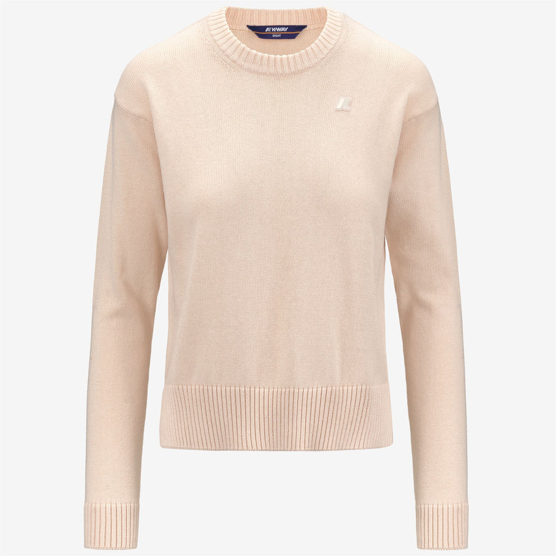 KNITWEAR Woman DOMITINE COTTON CASHMERE Pull Over PINK DIRTY Photo (jpg Rgb)			