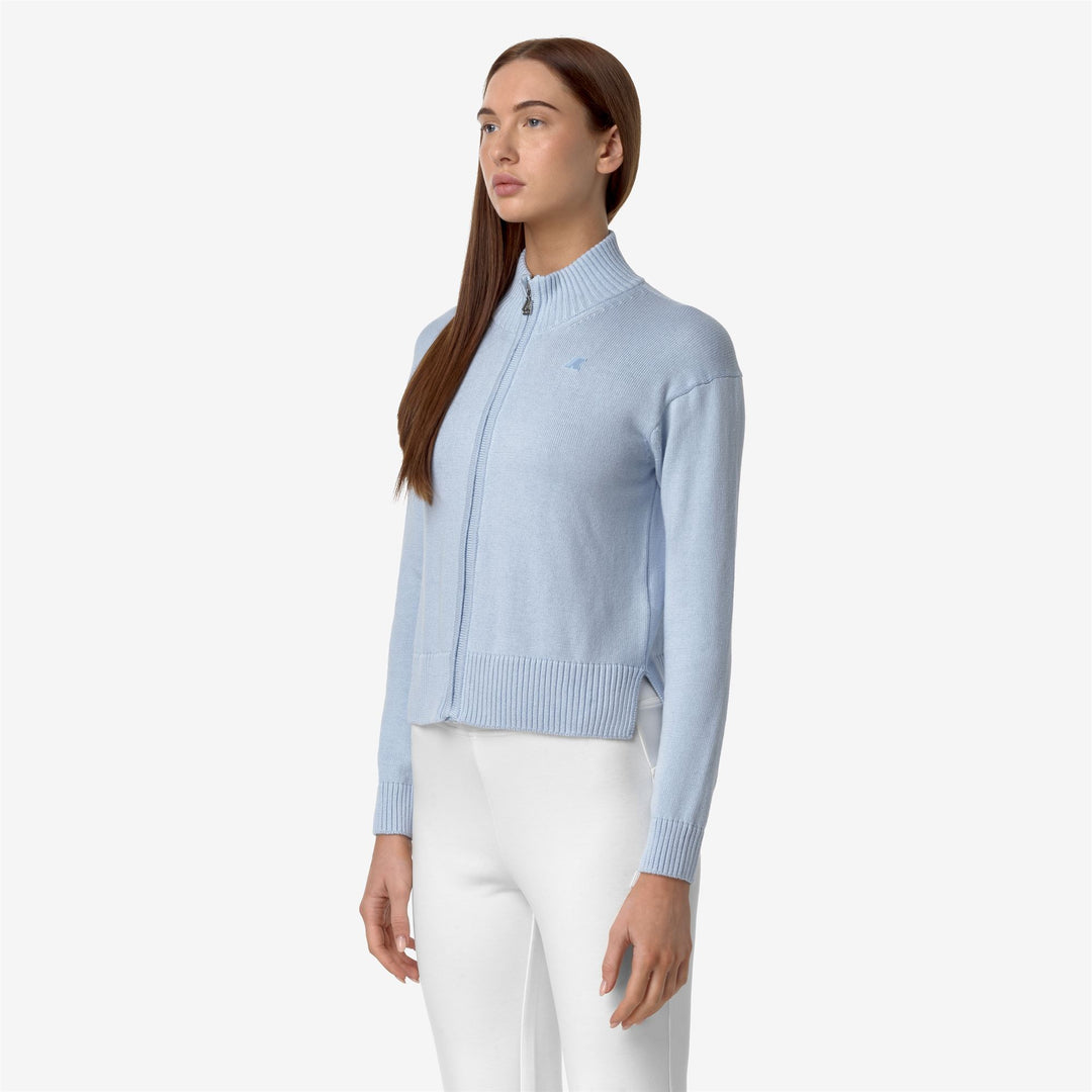 KNITWEAR Woman BETINNE COTTON CASHMERE Jacket BLUE BALLAD Detail (jpg Rgb)			