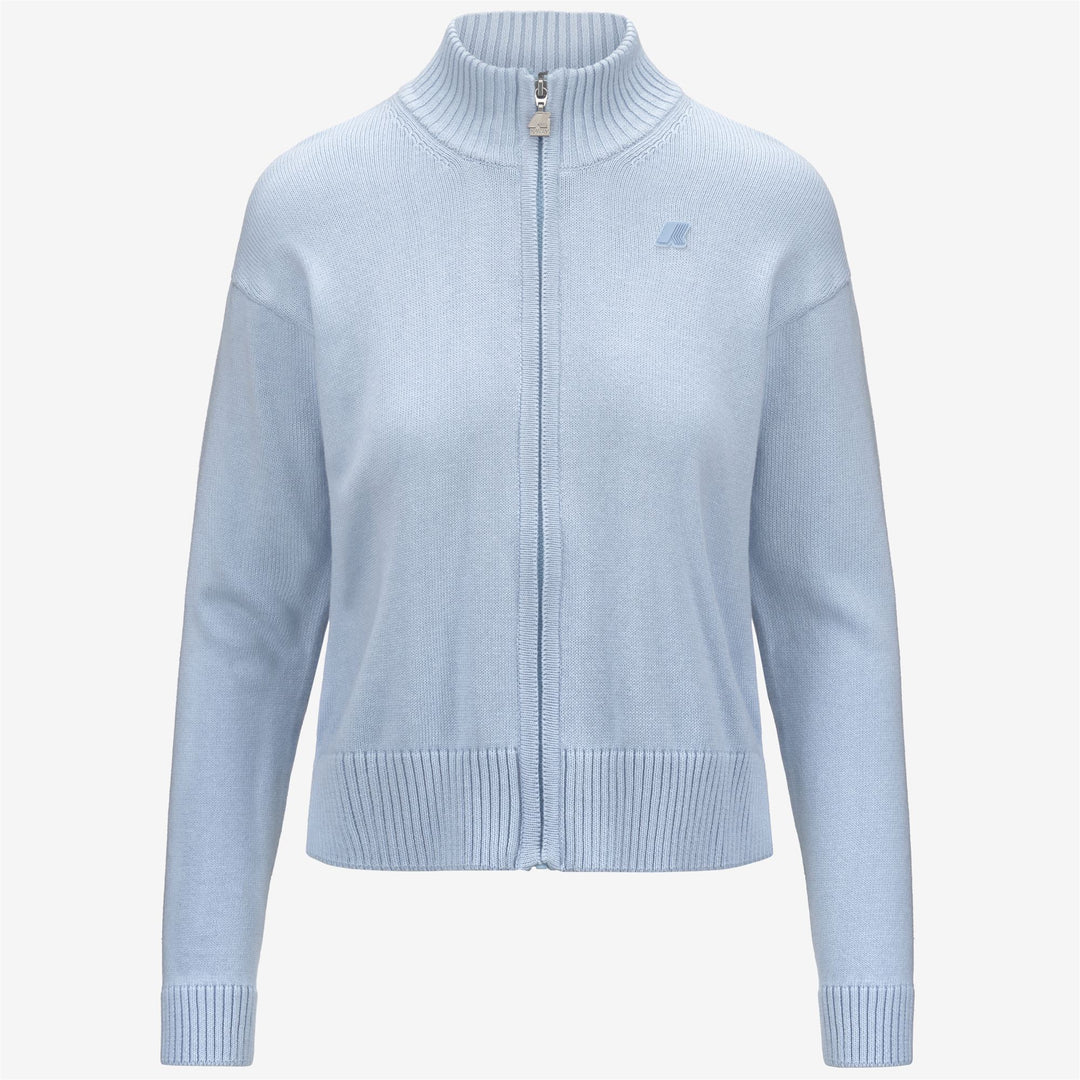 KNITWEAR Woman BETINNE COTTON CASHMERE Jacket BLUE BALLAD Photo (jpg Rgb)			