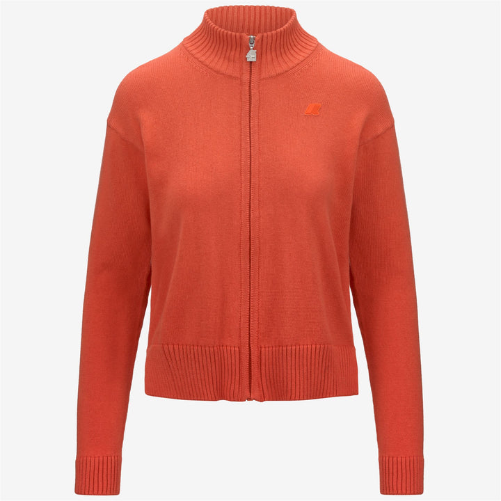 KNITWEAR Woman BETINNE COTTON CASHMERE Jacket RED PAPAVERO Photo (jpg Rgb)			