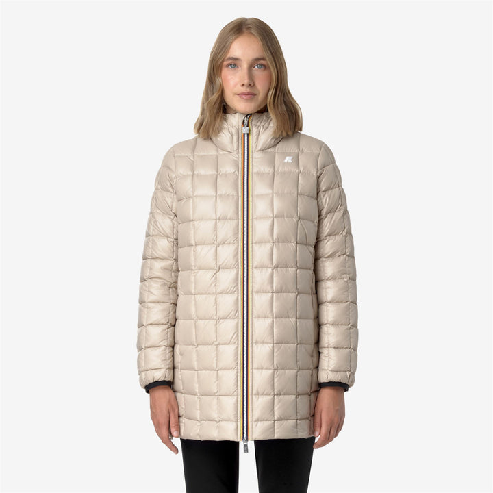 Jackets Woman SOPHIE ST THERMO DOUBLE Mid BLACK P-BEIGE G Detail Double				