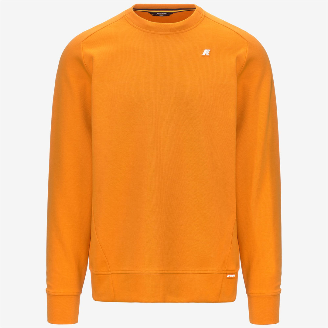 Fleece Man MEDINE INTERLOCK Jumper ORANGE MD Photo (jpg Rgb)			