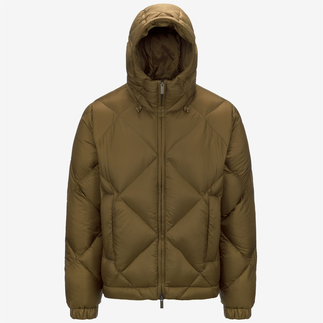 Jackets Man QUILL SUPER LIGHT THERMO HEAVY Short BROWN CORDA Photo (jpg Rgb)			