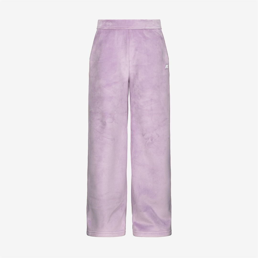 Pants Girl P. JENNY VELOUR POLAR Sport Trousers VIOLET LT LILAC Photo (jpg Rgb)			