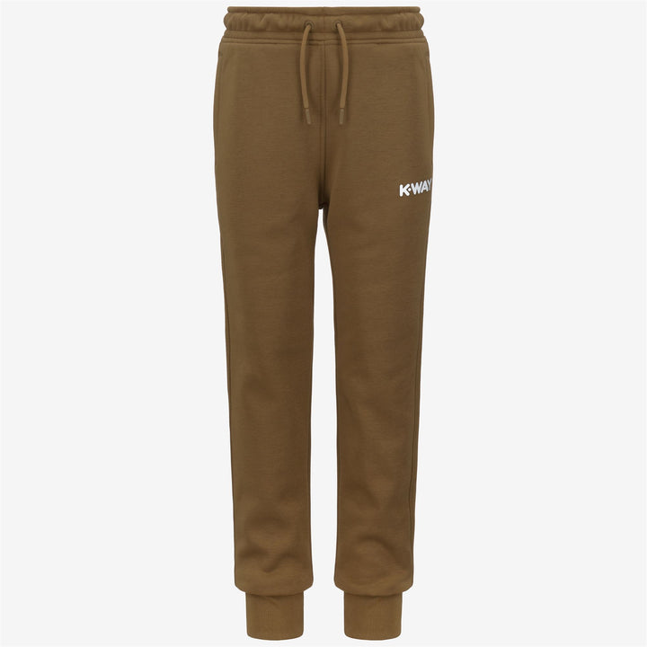 Pants Boy P. BUVEL PC LETTERING Sport Trousers BROWN C-BLACK P Photo (jpg Rgb)			