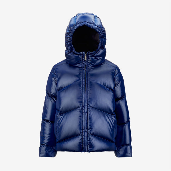 Jackets Girl P. NINEV CRYSTAL CHINTZ THERMO HEAVY Short BLUE DEPTH CHINTZ Photo (jpg Rgb)			