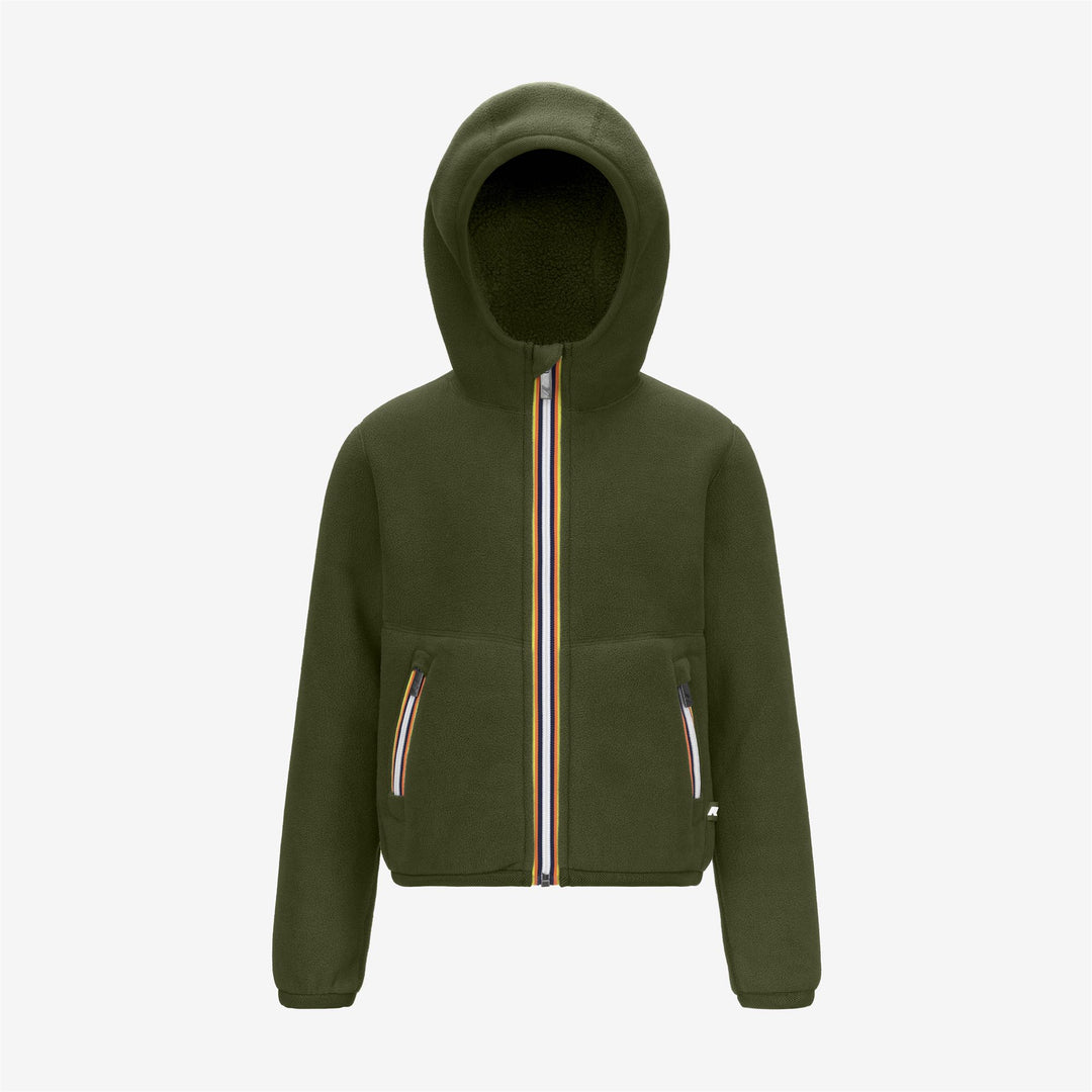 Fleece Boy P. JACK SHERPA POLAR DOUBLE Jacket GREEN C-GREEN C Photo (jpg Rgb)			