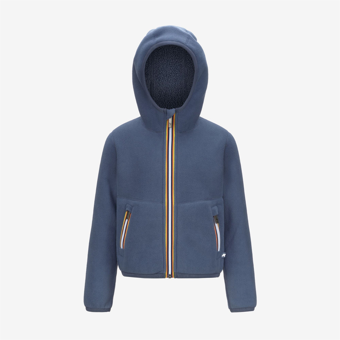 Fleece Boy P. JACK SHERPA POLAR DOUBLE Jacket GREY BLUE A-GREY BLUE A Photo (jpg Rgb)			