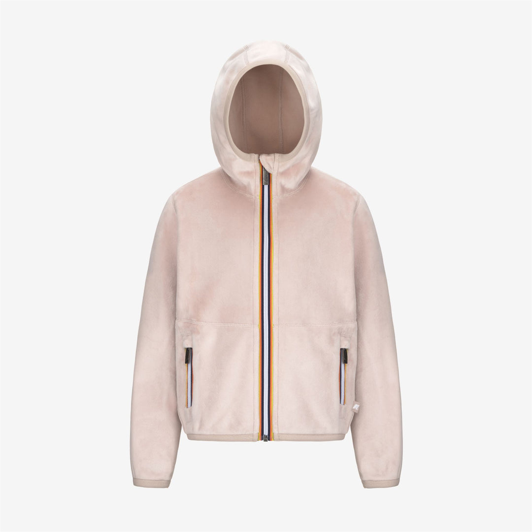 Fleece Girl P. LILY VELOUR POLAR REVERSIBLE Jacket PINK TINT-PINK TINT Photo (jpg Rgb)			