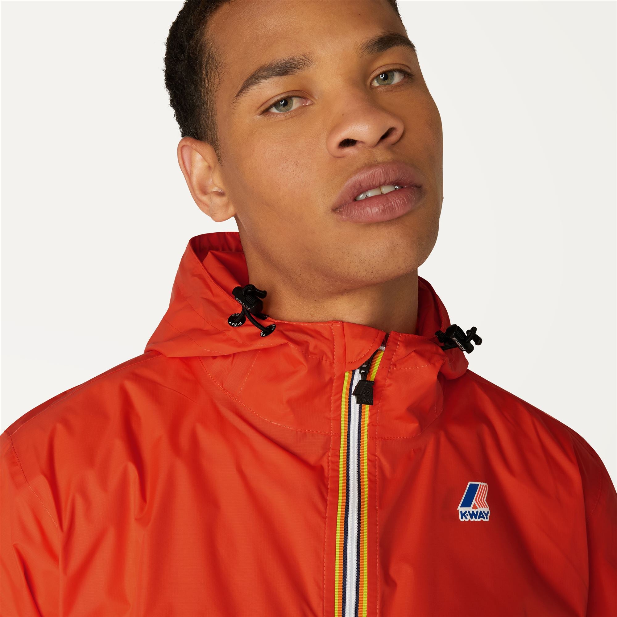 Jackets Unisex LE VRAI 3.0 CLAUDE Mid ORANGE K Way