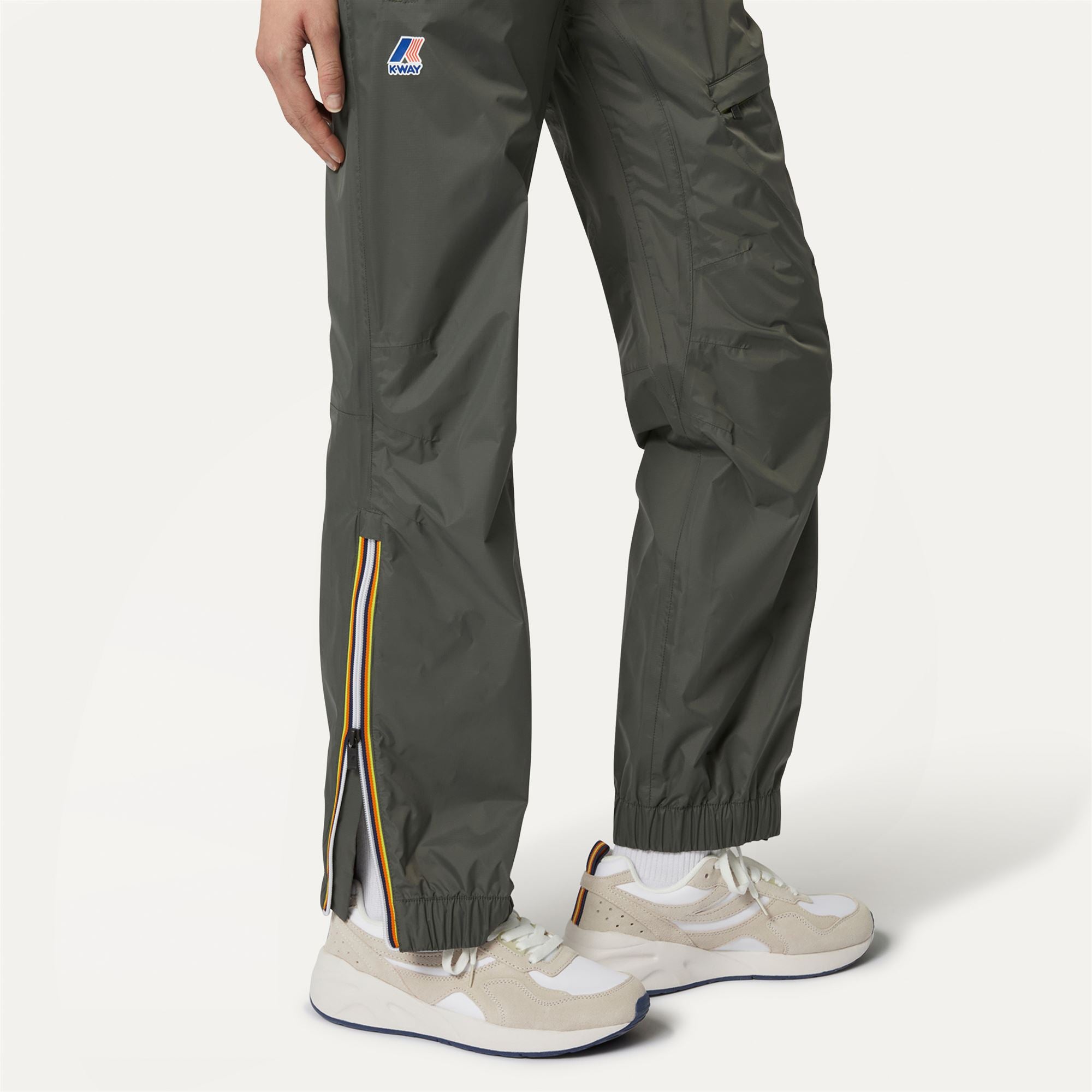 K Way Le VRAI 3.0 Edgard Pants Sweatpants Green Unisex XXL