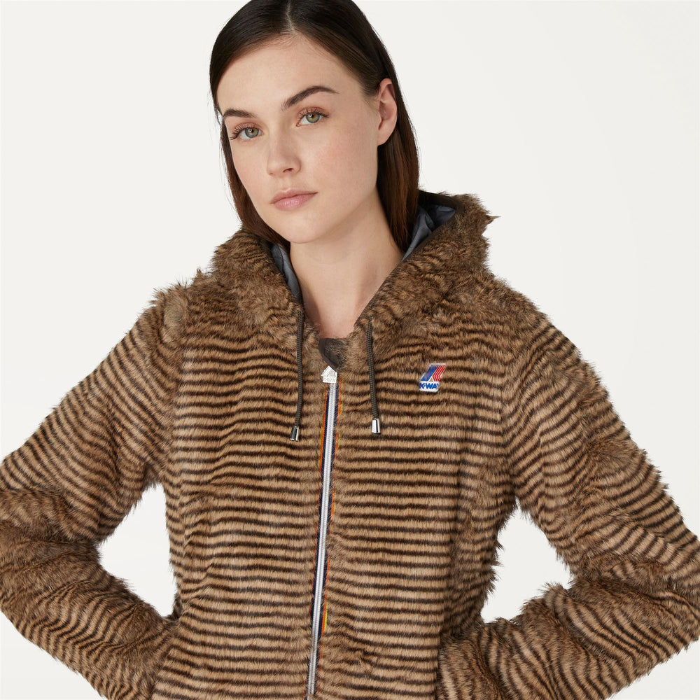 Jackets Woman Lily Peluche Meerkat Short MEERKAT Detail Double				