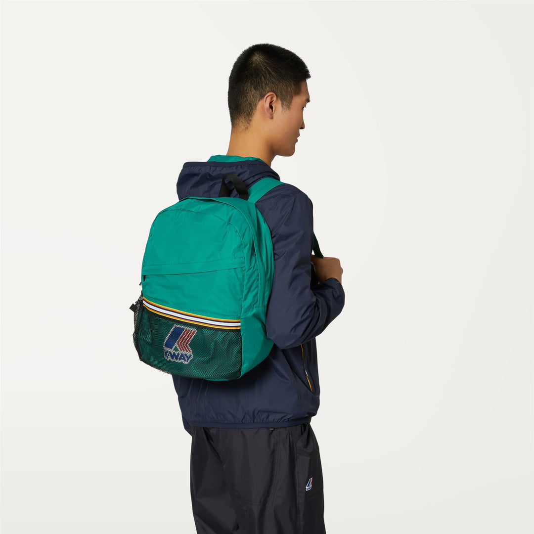 Bags Unisex Le Vrai 3.0 Francois Backpack GREEN Detail (jpg Rgb)			