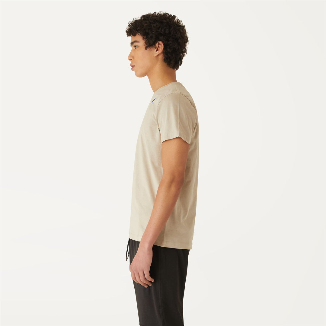 T-ShirtsTop Unisex LE VRAI EDOUARD T-Shirt BEIGE GREY Detail (jpg Rgb)			