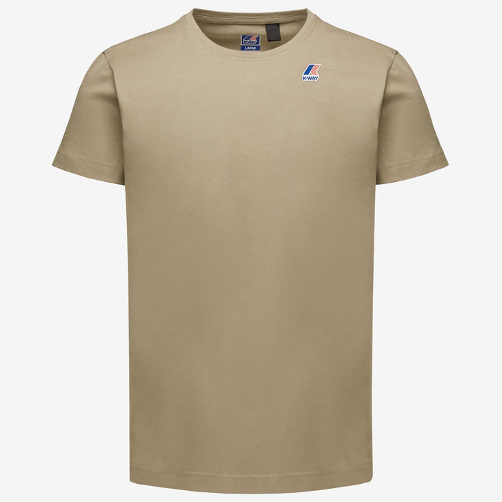 T-ShirtsTop Unisex LE VRAI EDOUARD T-Shirt BEIGE TAUPE Photo (jpg Rgb)			