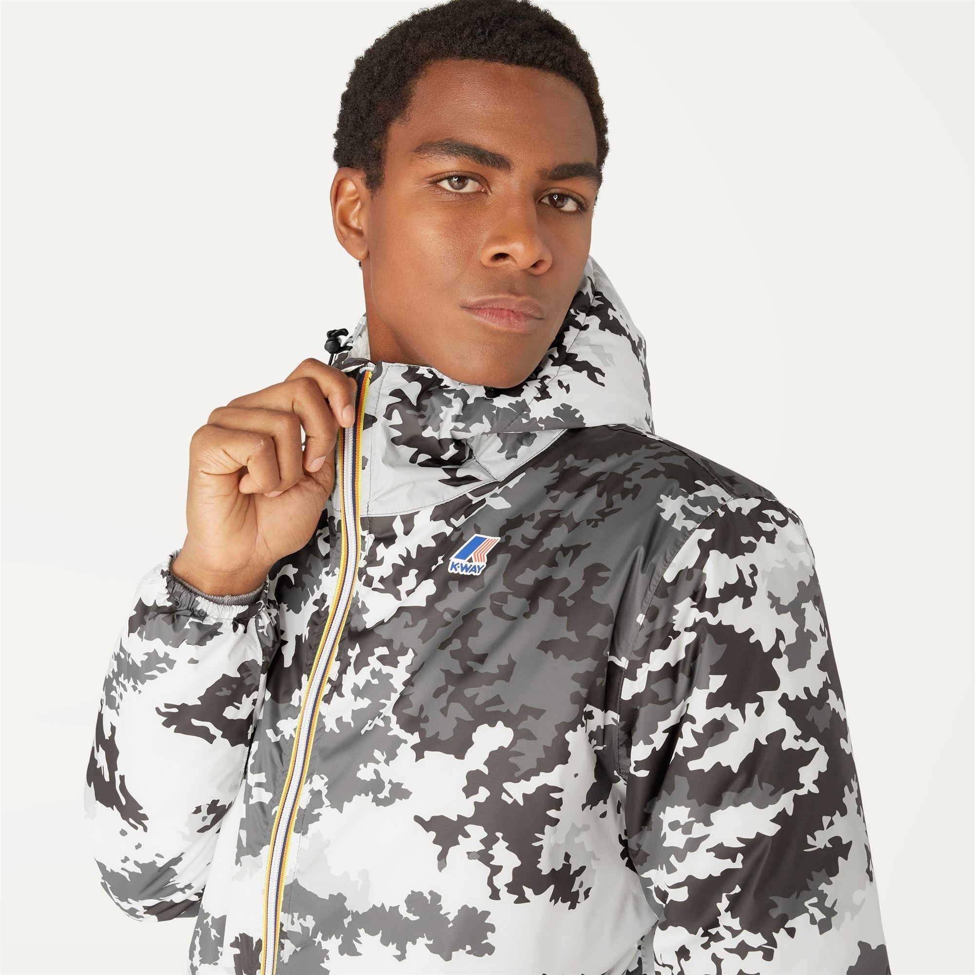 Jackets Man LE VRAI 3.0 CLAUDE ORS GRAP Mid SNOW CAMOUFLAGE