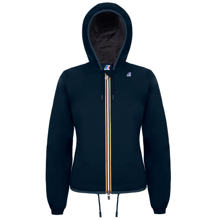 Jackets Woman LILY MICRO RIPSTOP MARMOTTA Short BLUE NAVY-GREY ANTHRACITE Photo (jpg Rgb)			