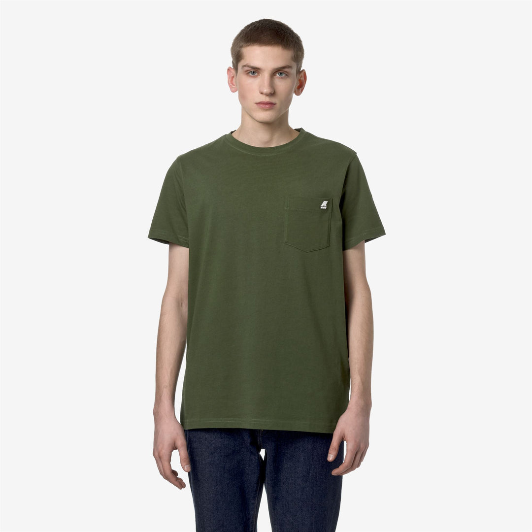 T-ShirtsTop Man Sigur T-Shirt GREEN CYPRESS Dressed Back (jpg Rgb)		