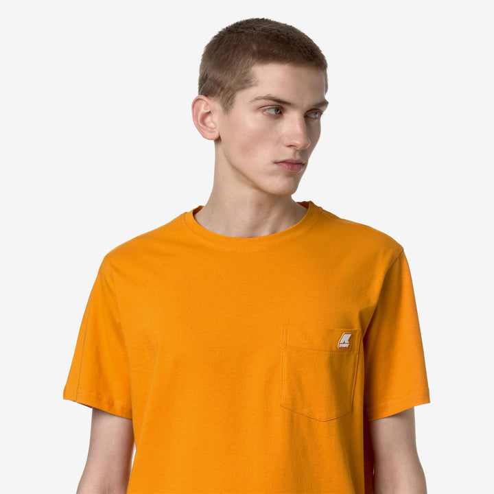 T-ShirtsTop Man Sigur T-Shirt ORANGE MD Detail Double				