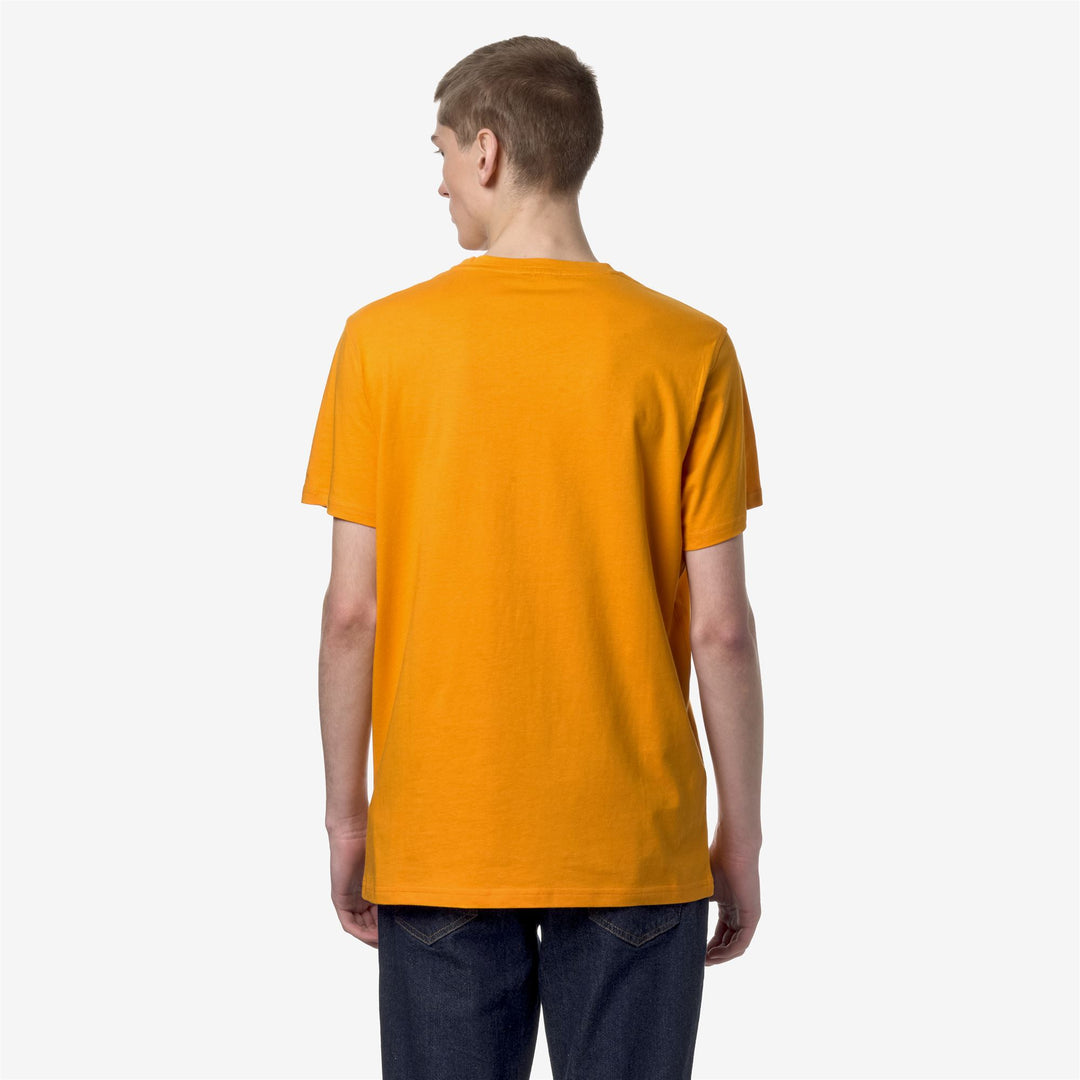 T-ShirtsTop Man Sigur T-Shirt ORANGE MD Dressed Front Double		