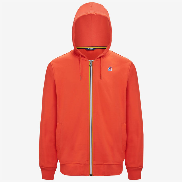 Fleece Man ANTHONY Jacket ORANGE Photo (jpg Rgb)			