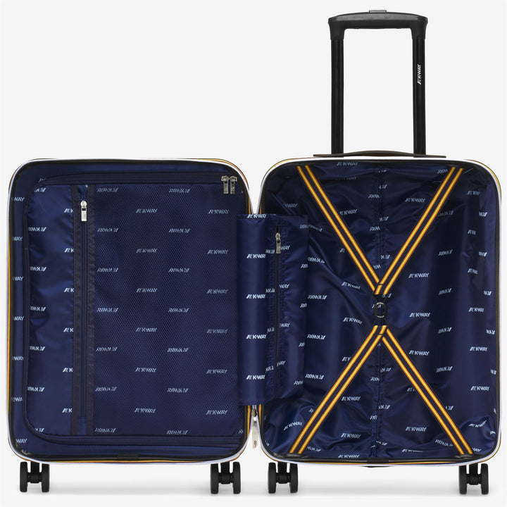 Luggage Bags Unisex CABIN TROLLEY SMALL Trolley GREEN PETROL - BLUE MD COBALT Dressed Side (jpg Rgb)		