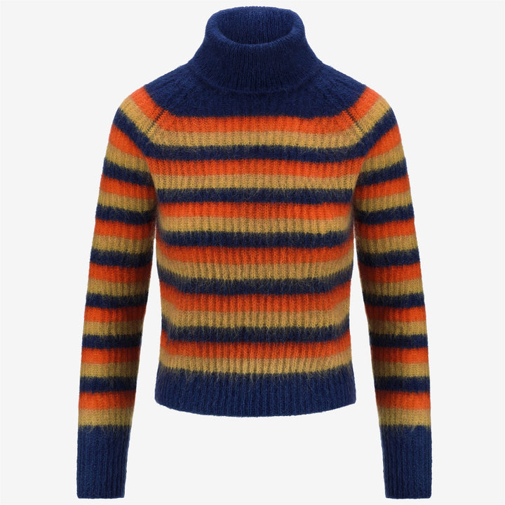 Knitwear Woman BERENES STRIPES Pull  Over K-WAY MINI STRIPES Photo (jpg Rgb)			