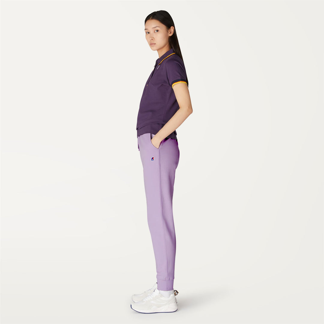 Pants Woman INES Sport Trousers VIOLET PEONIA Detail (jpg Rgb)			