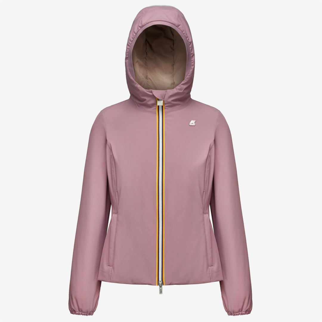 Jackets Woman LILY ST WARM DOUBLE Short VIOLET D-BEIGE T Photo (jpg Rgb)			