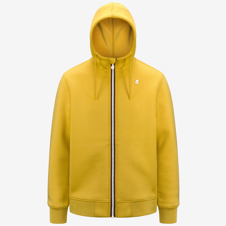 Fleece Man RAINER SPACER Jacket YELLOW ZAFFERANO Photo (jpg Rgb)			