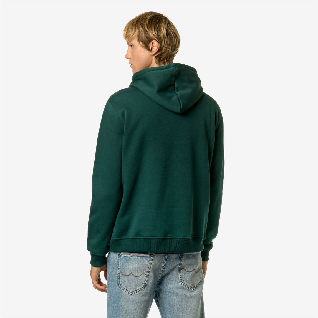 Fleece Unisex LE VRAI ARNETTE HV POLY CO Jumper GREEN PETROL Dressed Front Double		