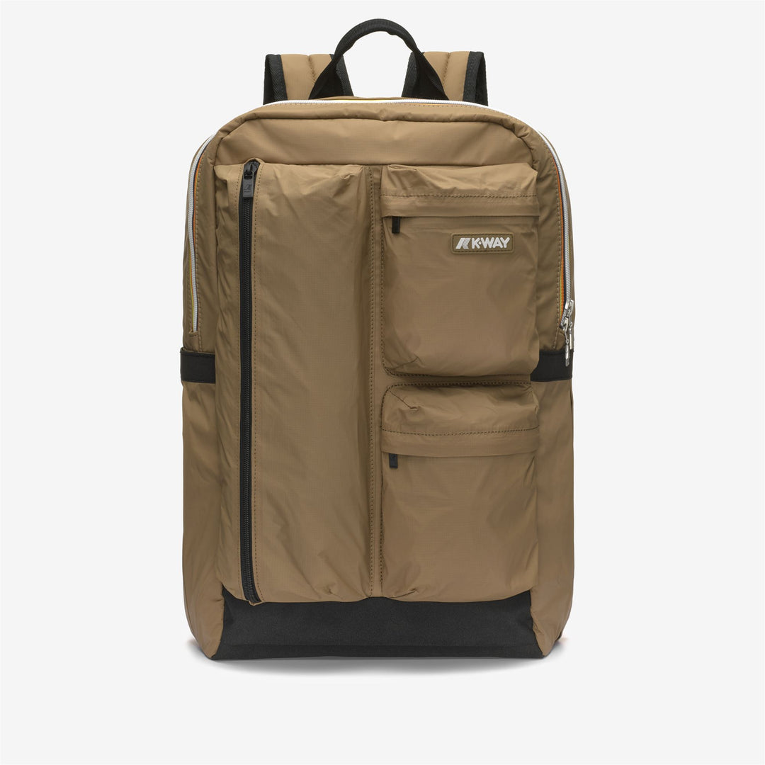 Bags Unisex AMBERT Backpack BROWN CORDA Photo (jpg Rgb)			