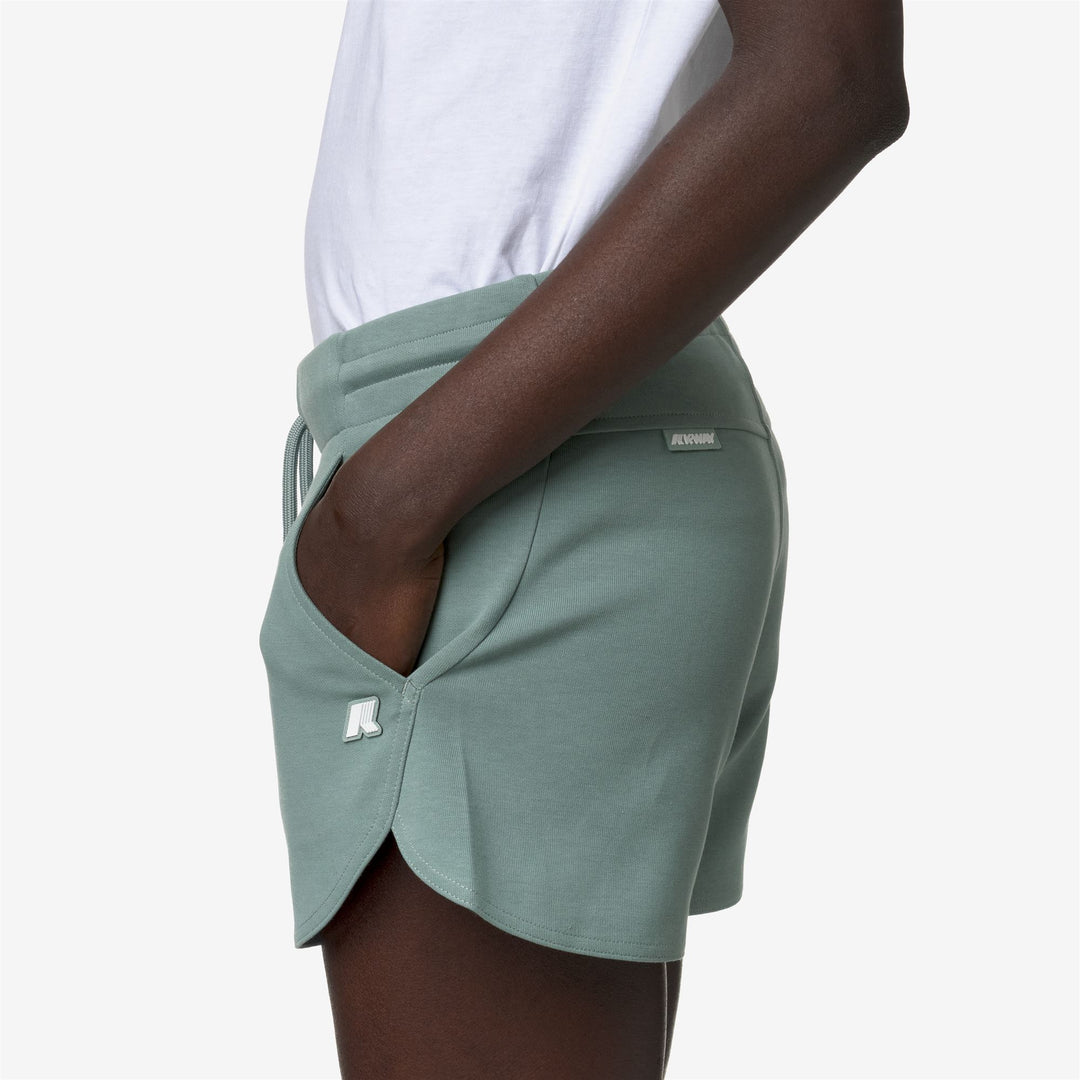 Shorts Woman RYKIELLE Sport  Shorts GREEN MOLD Detail Double				