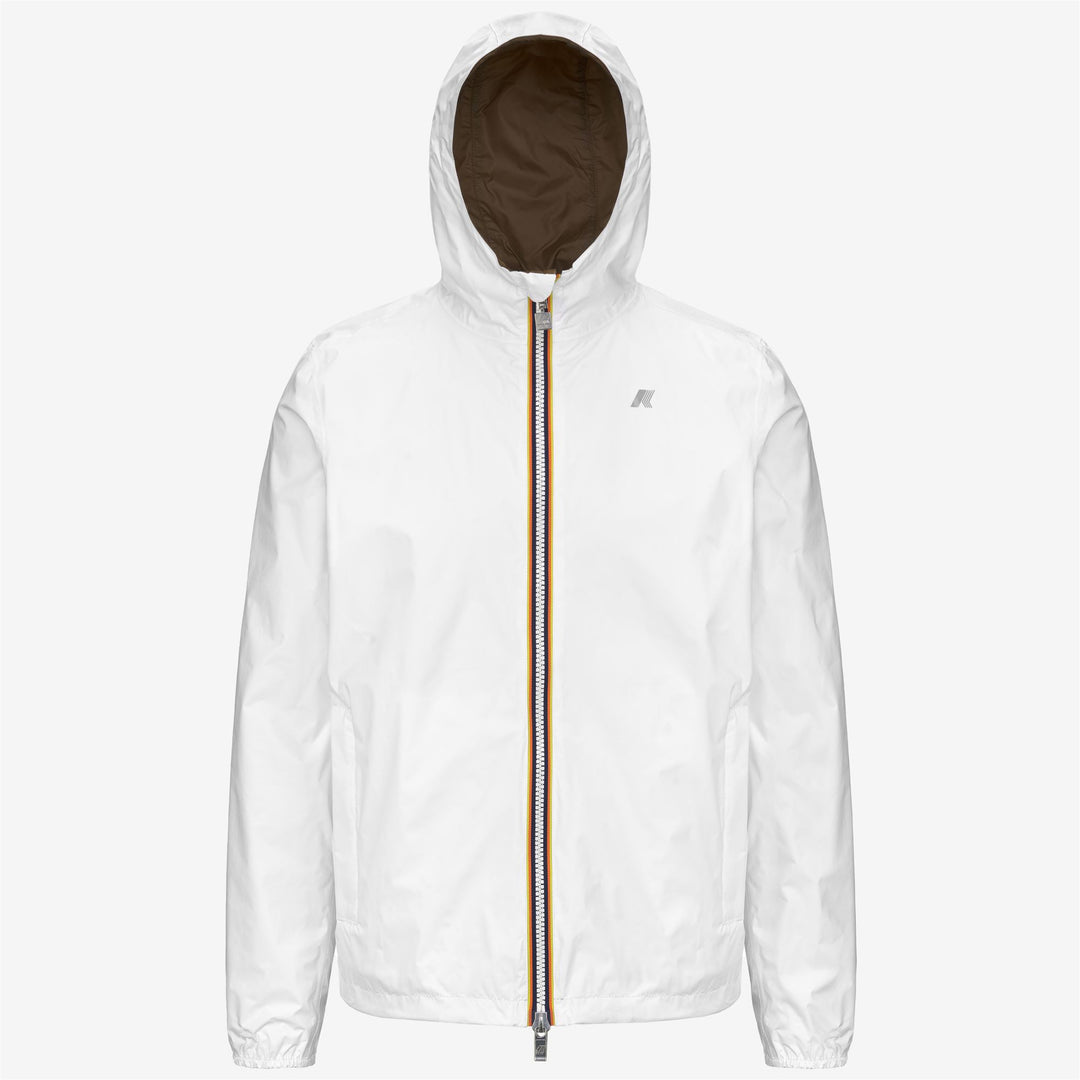 Jackets Man JAKE PLUS.2 DOUBLE Short WHITE-BROWN C Photo (jpg Rgb)			