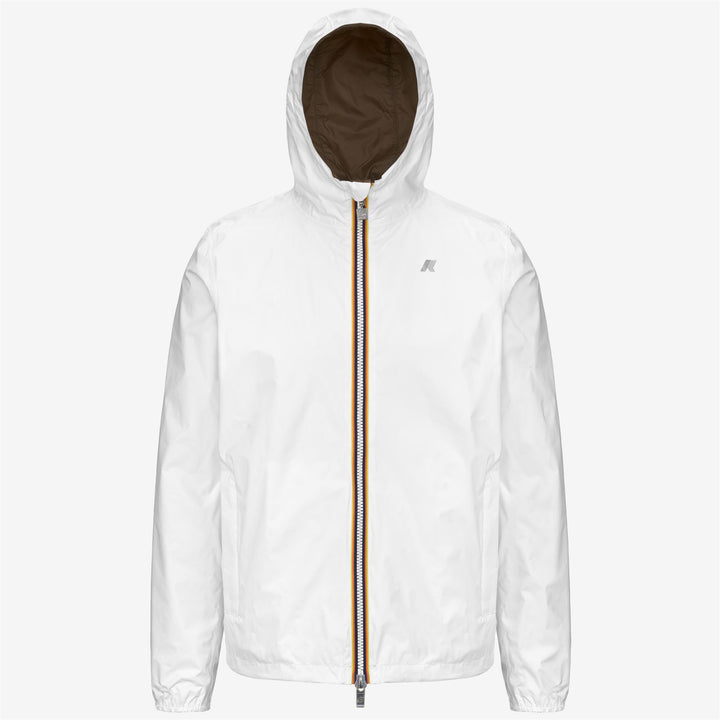 Jackets Man JAKE PLUS.2 DOUBLE Short WHITE-BROWN C Photo (jpg Rgb)			