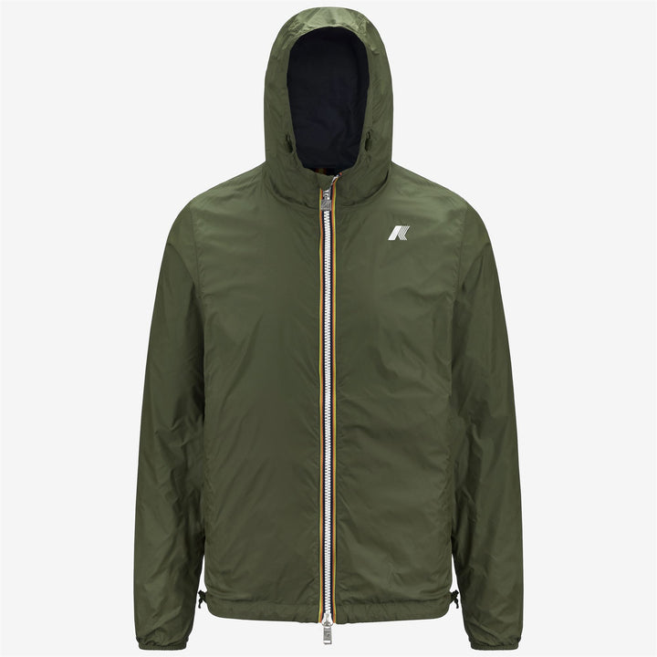 Jackets Man JAKE PLUS.2 DOUBLE Short GREEN C-BLUE D Photo (jpg Rgb)			