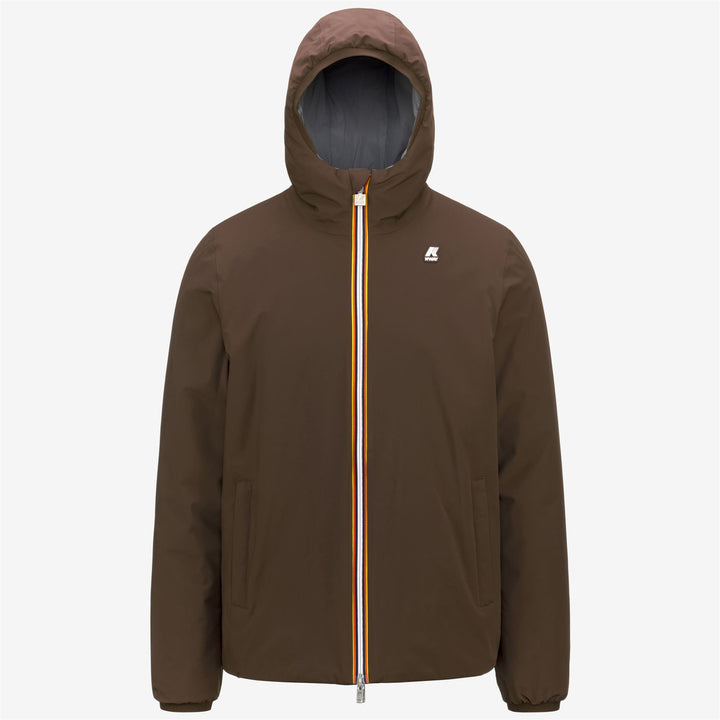 Jackets Man JACK WARM DOUBLE Short BROWN M-GREY M Photo (jpg Rgb)			