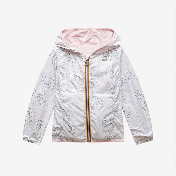 Jackets Girl P. LILY PLUS REVERSIBLE GRAPHIC Short PINK R-CIRCLE Dressed Side (jpg Rgb)		