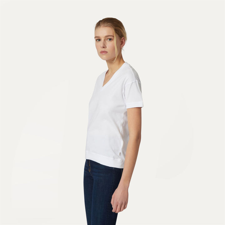 T-ShirtsTop Woman RUBIEL T-Shirt WHITE Detail (jpg Rgb)			